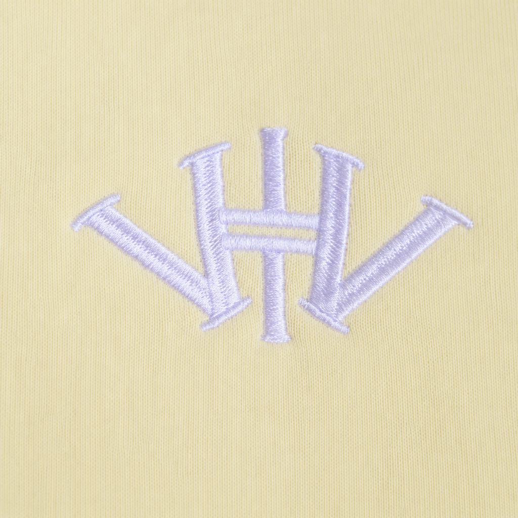 Oversized Ivory Yellow Quarter Zip